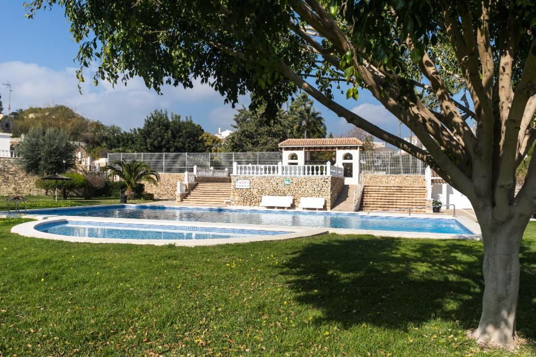 Bungalow Altea Junto Al Casco Antiguo, Piscina Y Barbacoa Dış mekan fotoğraf