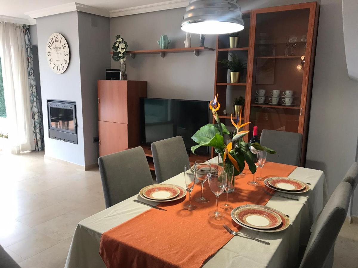 Bungalow Altea Junto Al Casco Antiguo, Piscina Y Barbacoa Dış mekan fotoğraf