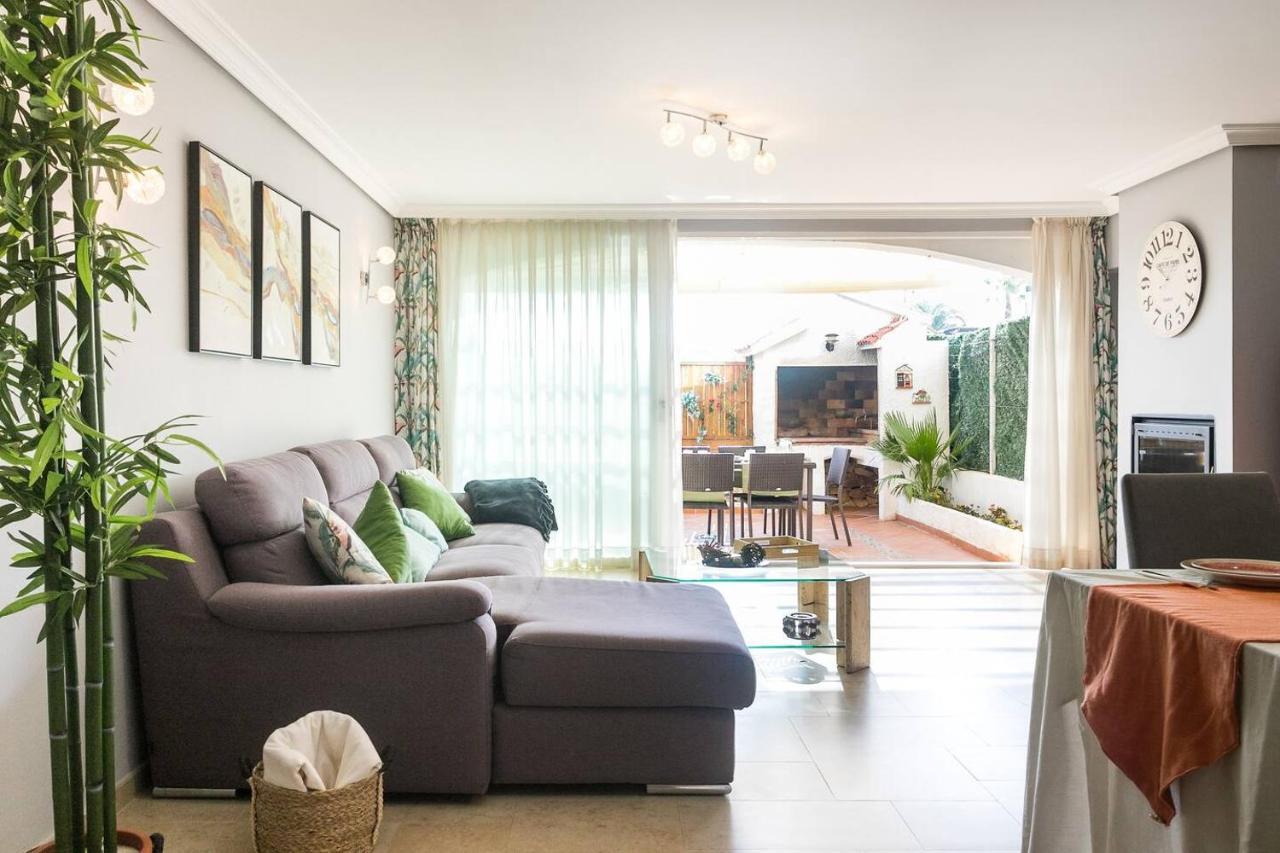 Bungalow Altea Junto Al Casco Antiguo, Piscina Y Barbacoa Dış mekan fotoğraf