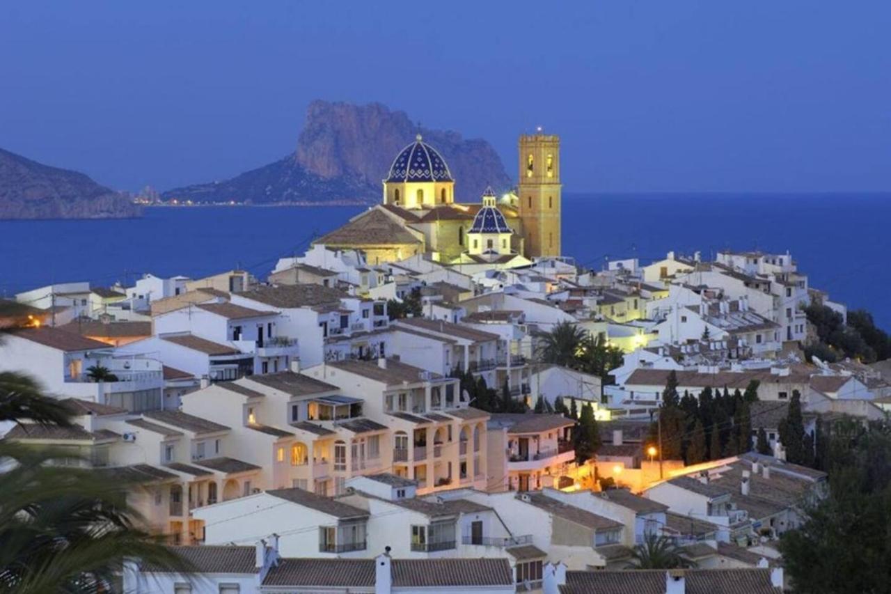 Bungalow Altea Junto Al Casco Antiguo, Piscina Y Barbacoa Dış mekan fotoğraf