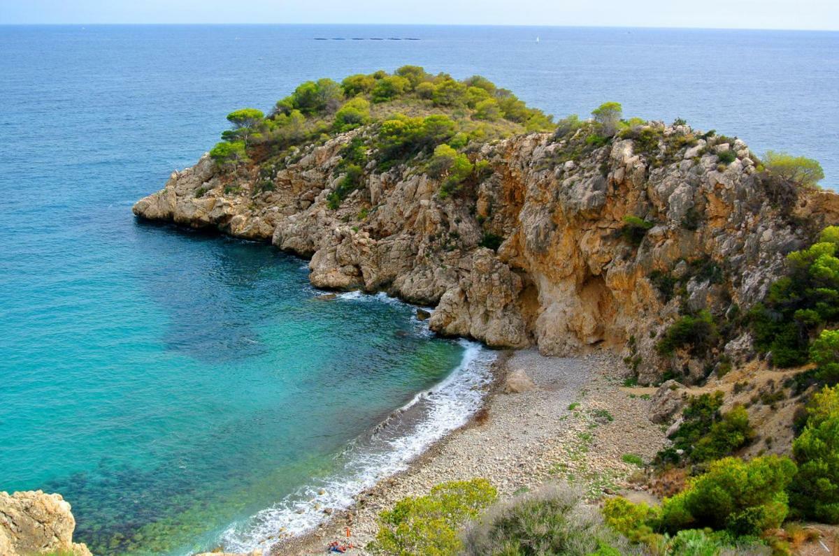 Bungalow Altea Junto Al Casco Antiguo, Piscina Y Barbacoa Dış mekan fotoğraf